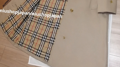 BURBERRY Trench Coat Authentic Vintage Balmacaan England Single