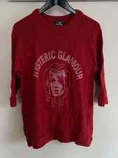 HYSTERIC GLAMOUR APPLE GIRL three-quarter Sleeve Knit