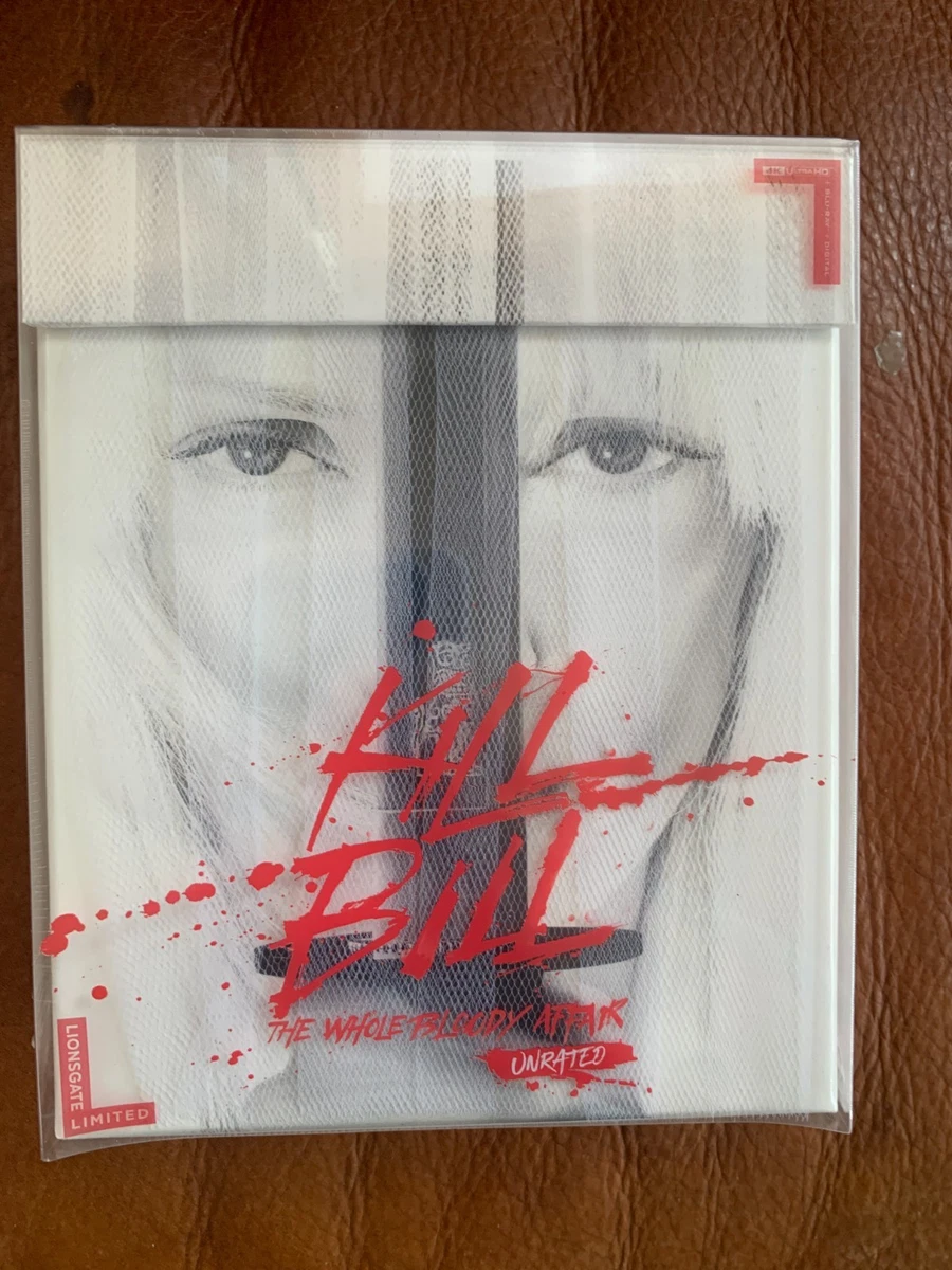 Kill Bill The Whole Bloody Affair Unrated 4K Ultra HD Blu ray Lionsgate Limited
