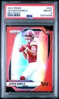 2024 Prizm Jayden Daniels #347 Red Prizm Rookie Card PSA 8 NM-MINT