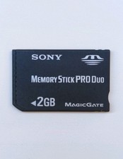    SONY 2GB Memory Stick PRO Duo, MagicGate, Tested  Working  