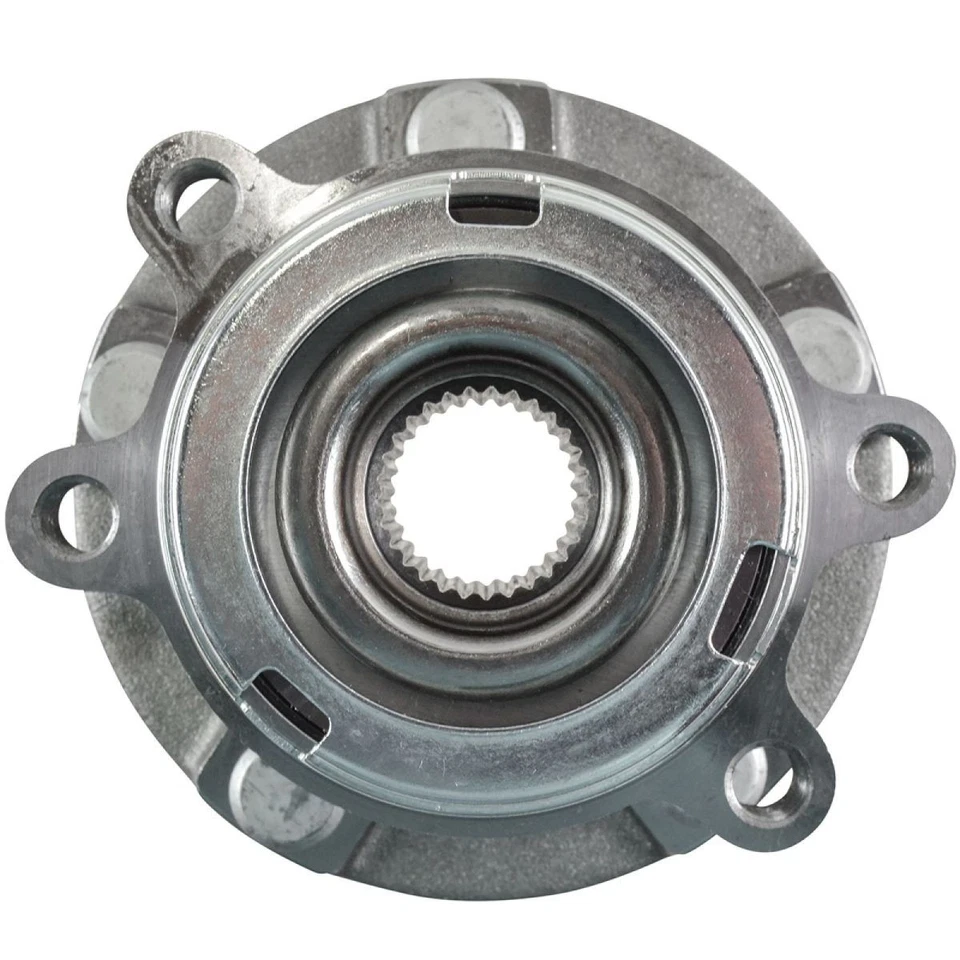 Kit de cojinete de cubo de rueda y rotor recubierto de cerámica delantera para furgoneta Nissan Foto 2 de 4