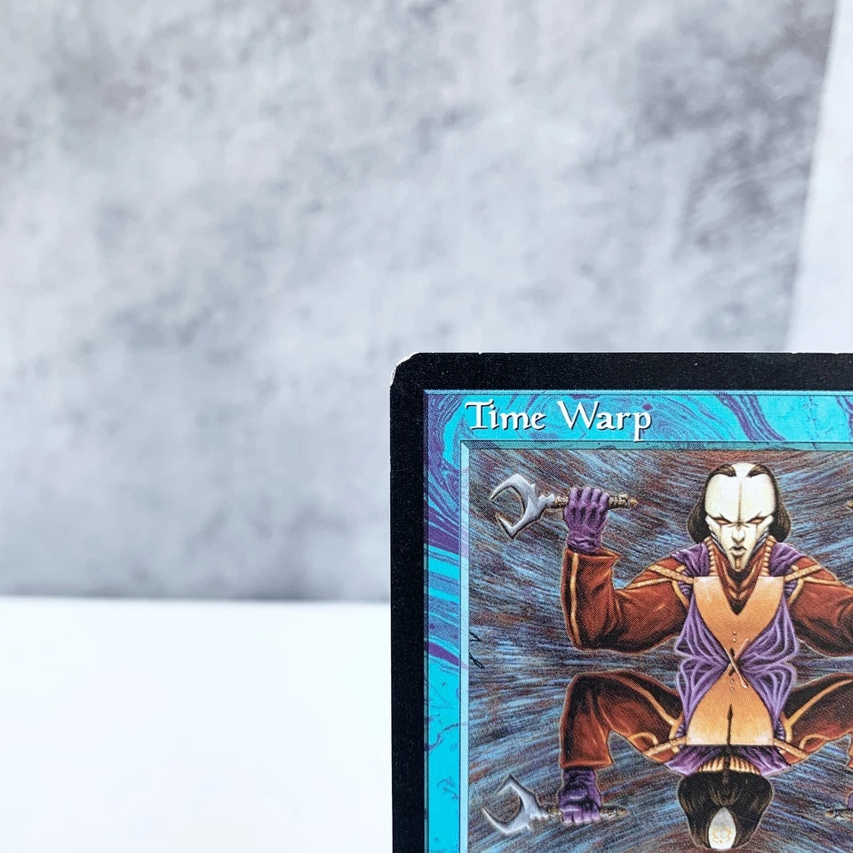 Magic the Gathering Time Warp Tempest Rare Blue Sorcery MTG - Image 2 of 4