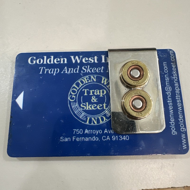 skeet shooters money clip