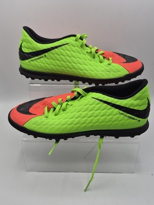Nike HypervenomX Phade III TF - Volt/Crimson - Rasen Fußballschuhe UK 7 - sehr guter Zustand