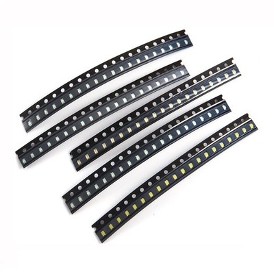 CHANZON 0805 SMD LED Diode Lights Assorted Kit, 100 pcs