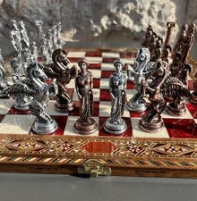 Pegasus Folding Chess Set - Unique Mythological Design, Premium Quality Material