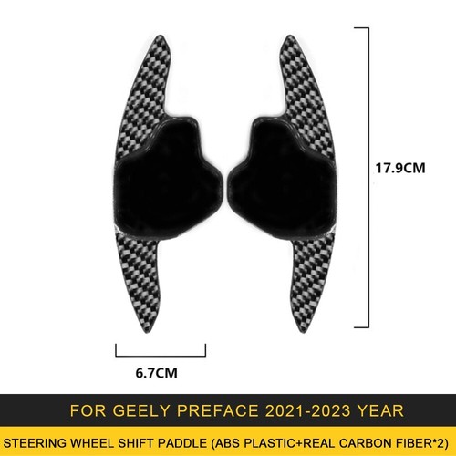 For Geely PREFACE 2021-2023 Steering Wheel Shift Paddle Shifter Extended Decor - Picture 7 of 7