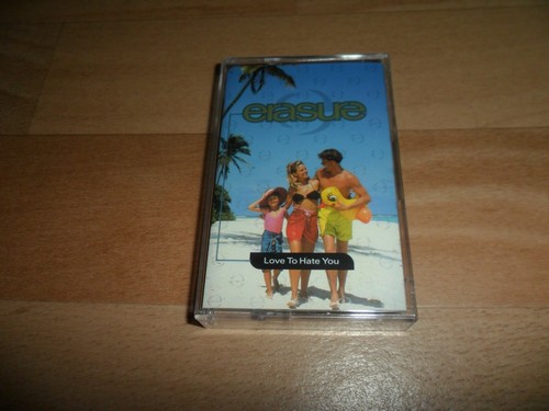 ERASURE - I LOVE TO HATE YOU (VERY RARE 2 TRACK CASSETTE SINGLE) CASSINGLE - Picture 2 of 5