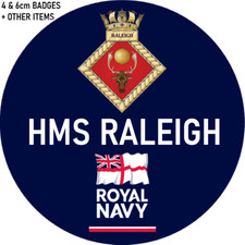 Royal Navy Badge and more Royal Navy gifts HMS RALEIGH