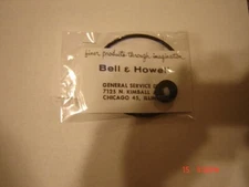 8mm Bell & Howell 400 Series Projector,1 MOTOR BELT,1 FEED TIRE & Instruction   