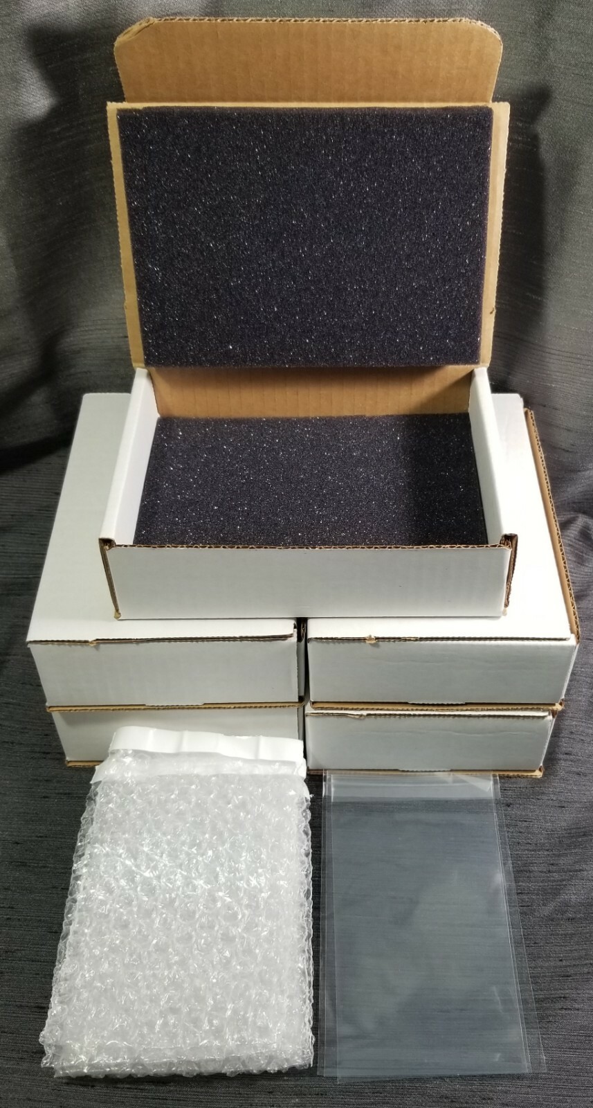Lil White Boxes LWB Premium Dual Padded Trading Card Shipping Box Kits eBay