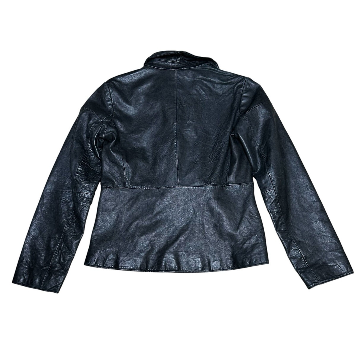 美品90S BANANA REPUBLIC LEATHER JACKET 黒XS 美品90S BANANA REPUBLIC LEATHER JACKET 黒XS