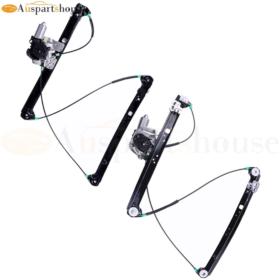 Window Regulator With Motor For 2000-2006 BMW X5 Front Left Right Power 741-488 - Image 3 of 4