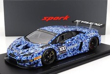 Spark LAMBORGHINI HURACAN GT3 TEST CAR 24h SPA 2018 with Showcase 1/18 Scale New