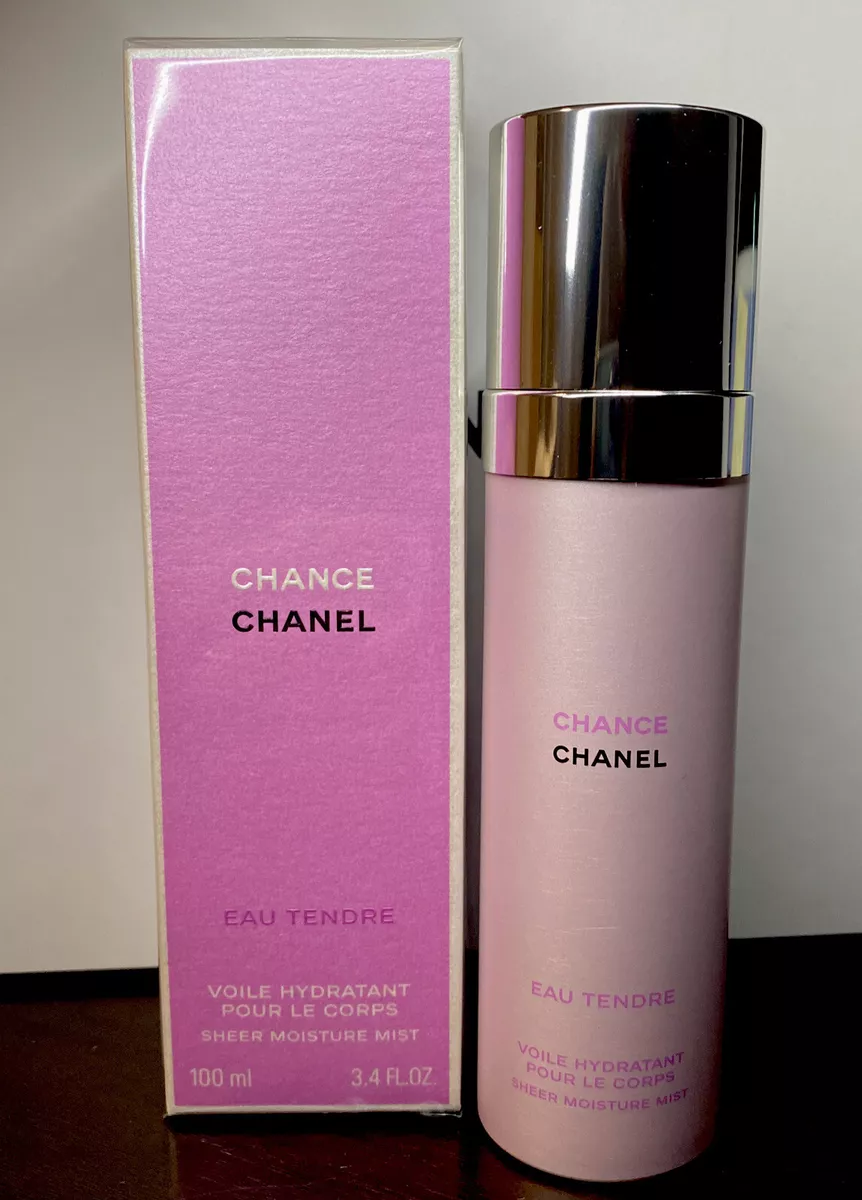 Chanel CHANCE EAU TENDRE Women Sheer Moisture Mist 3.4oz 100ml
