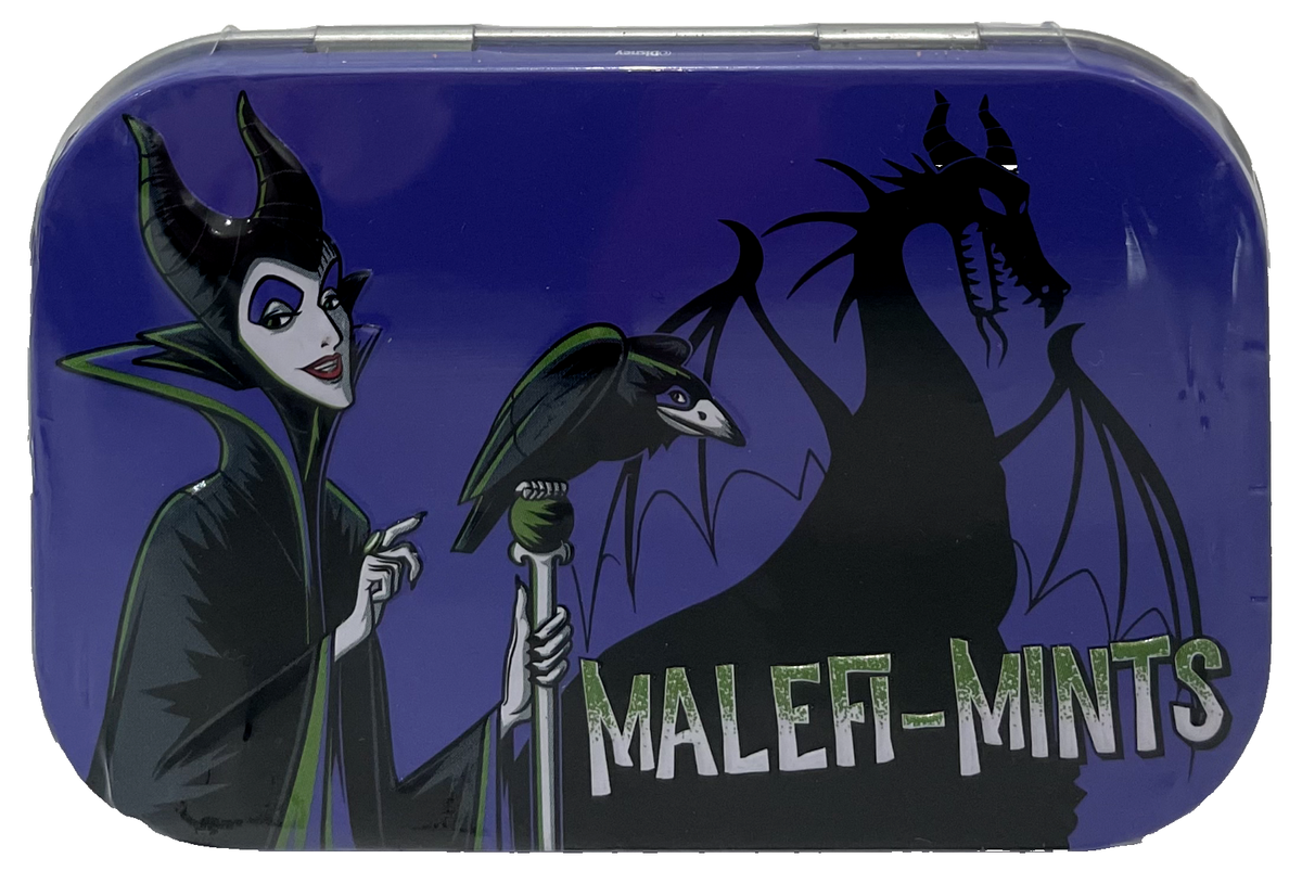 ナルミン Disney Parks Maleficent Malefi-Mints Cinnamon Mints Tin 1.5oz