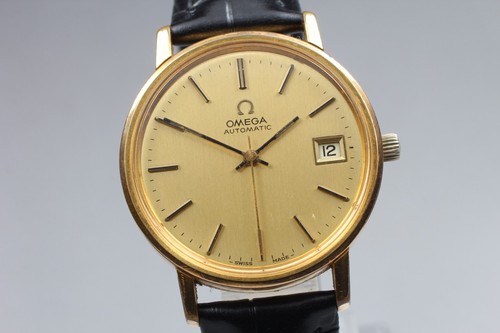 【Exc+4 AS-IS】Vintage OMEGA 166.0202 Date Cal.1010 Automatic Men Watch From JAPAN - Picture 2 of 10