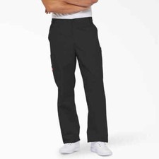 Dickies EDS 81006 Men  s Zip Fly Pull On Medical Scrub Pants