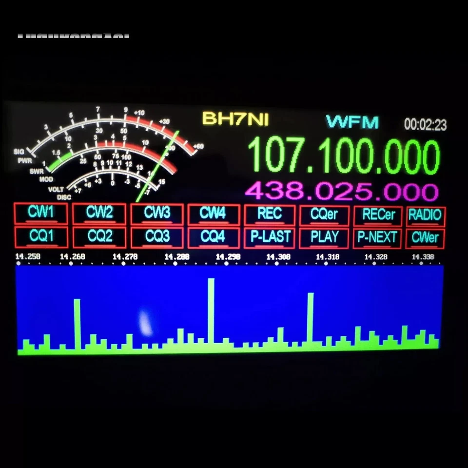 4.5" IPS Display Touch Screen For Yaesu FT817/857/897/818 Icom IC7000/703/706 - Image 2 of 4