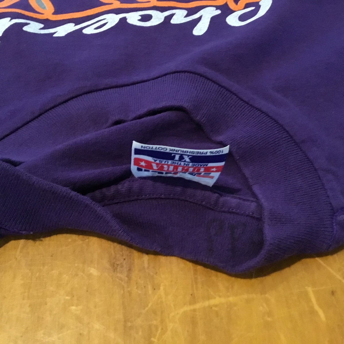 VTG Phoenix Suns 1993 NBA Playoffs T-Shirt Purple Pacific