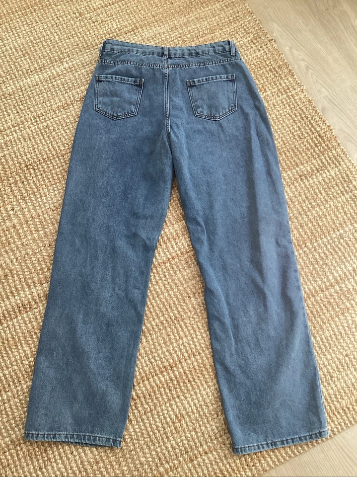 Jean large ZARA taille 42 bleu très bon état - Photo 4/4