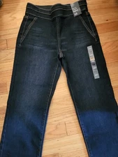 new york and company soho jeans high waisted cropped legging XS