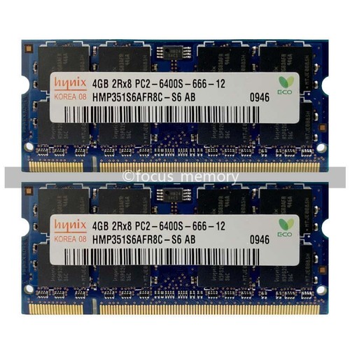 HYNIX 4 GB 2Rx8 PC2-6400 Ram DDR2 800 MHz SO-DIMM 200-pin 4GB/8GB Laptop Memory - Picture 9 of 9