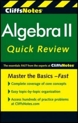 CliffsNotes Algebra II Quick Review, 2nd Edition - Paperback - GOOD
