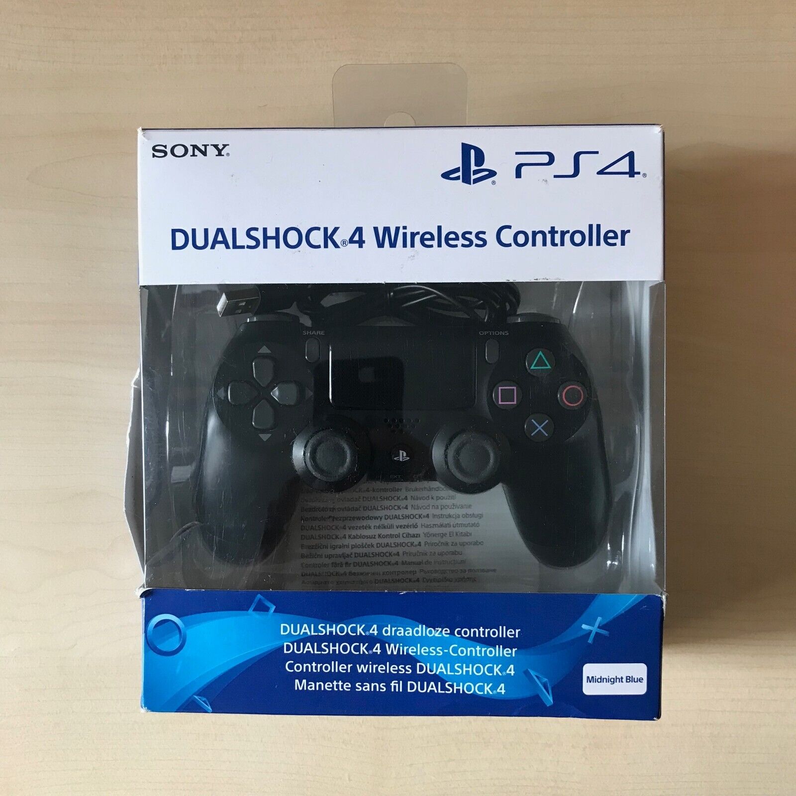 noorden Jolly bagageruimte Sony Playstation DualShock PS4 Controller - Jet Black CUH-ZCT2E  711719051503 | eBay