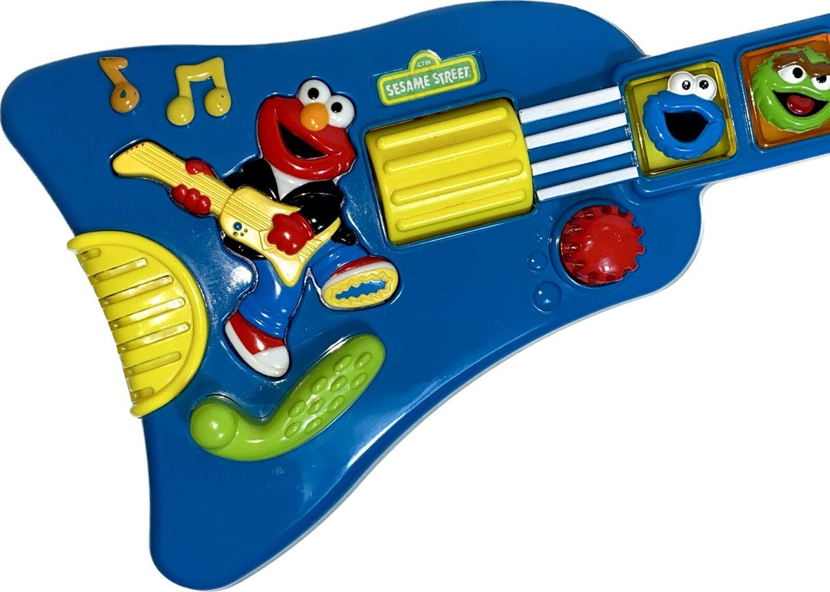 Sesame Street Elmo's Rock N Roll Guitar Musical Instrument Vintage
