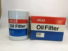 Atlas F-17 OIL FILTER 651217 NOS vintage Car Parts shop garage rat rod