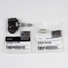 New Hyundai Kia TPMS Tire Pressure Sensor Valve with Nut (1PC) 52933-2J100