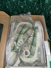 PF Flyers Glide Pure 70's Action Reissue Hi-Top Plaid Green Size 12 and 9 Men 