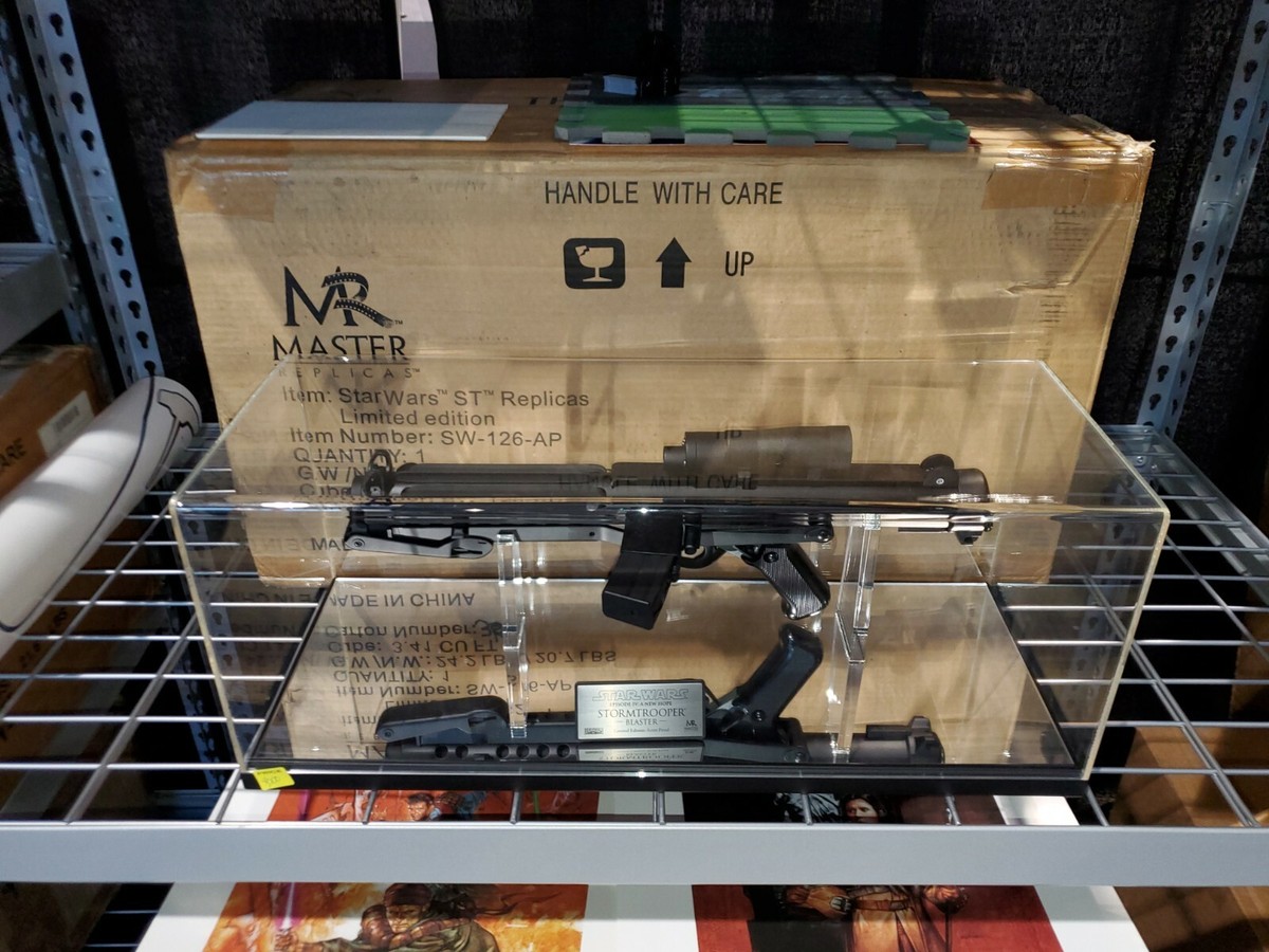 Star Wars Master Replicas RARE AP Stormtrooper Blaster, Episode IV