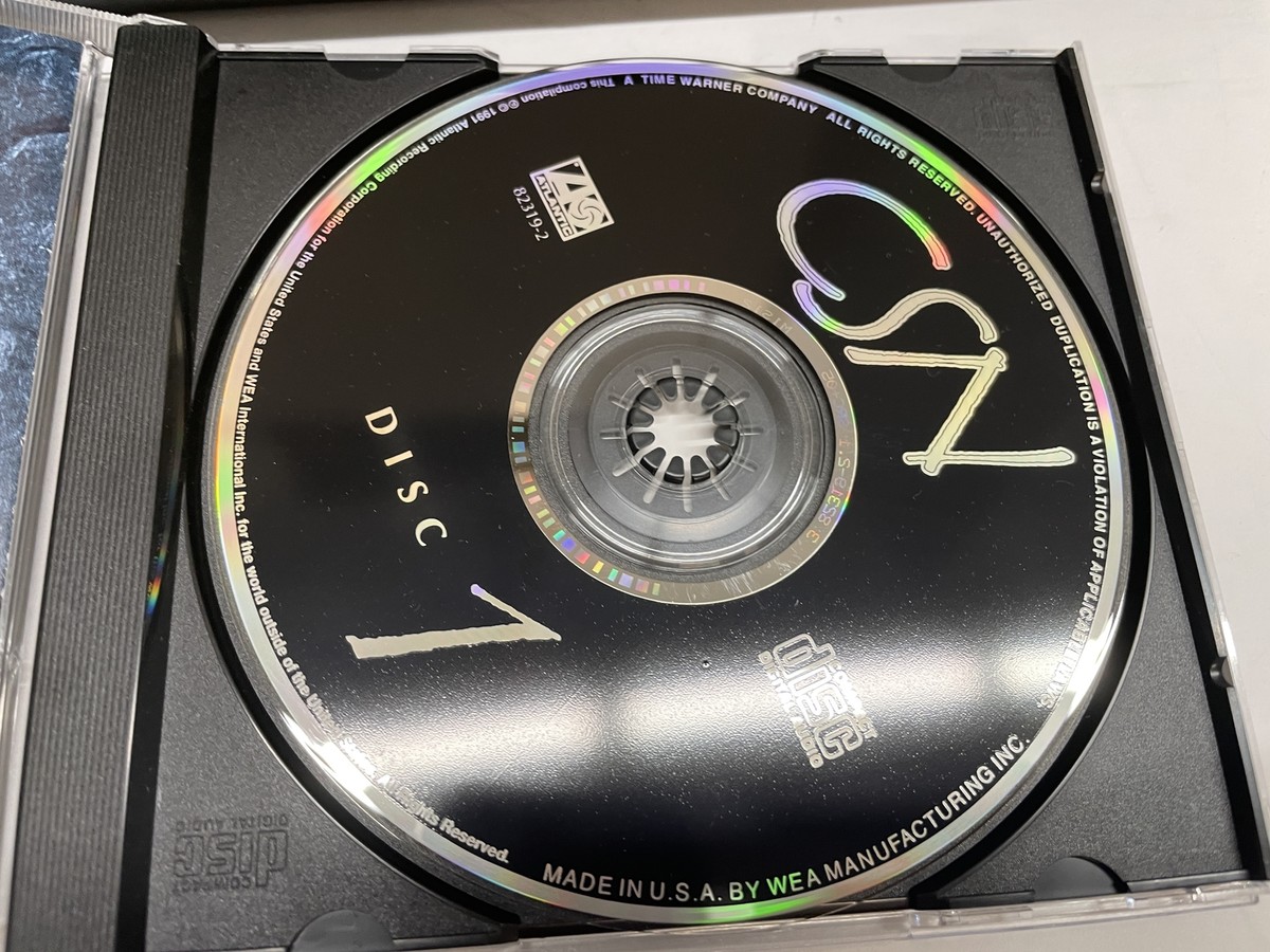 Crosby, Stills & Nash CSN 4 CD Box Set Compilation Atlantic 7