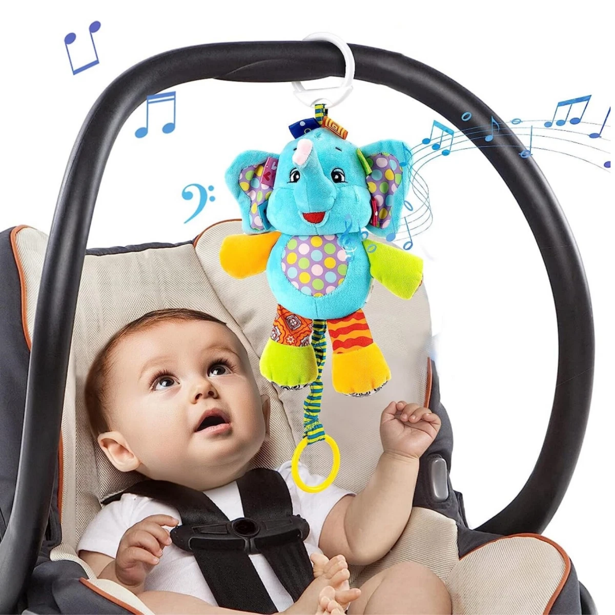 Elephant baby car seat and sale stroller