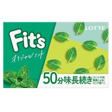 Lotte Fits Gum Original Mint flavor 12pcs fro...