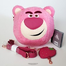  Loungefly Disney Toy Story Lotso Strawberry Scented Plush Handbag  Purse -New