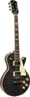 Deluxe Series, electric guitar solid with AAA flamed maple top