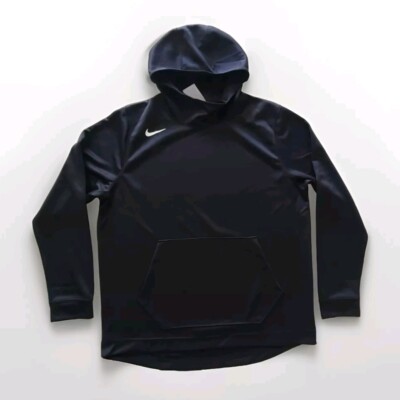 NEW Men's Size XL Nike Black Hoodie Mock Neck Gym High Funnel