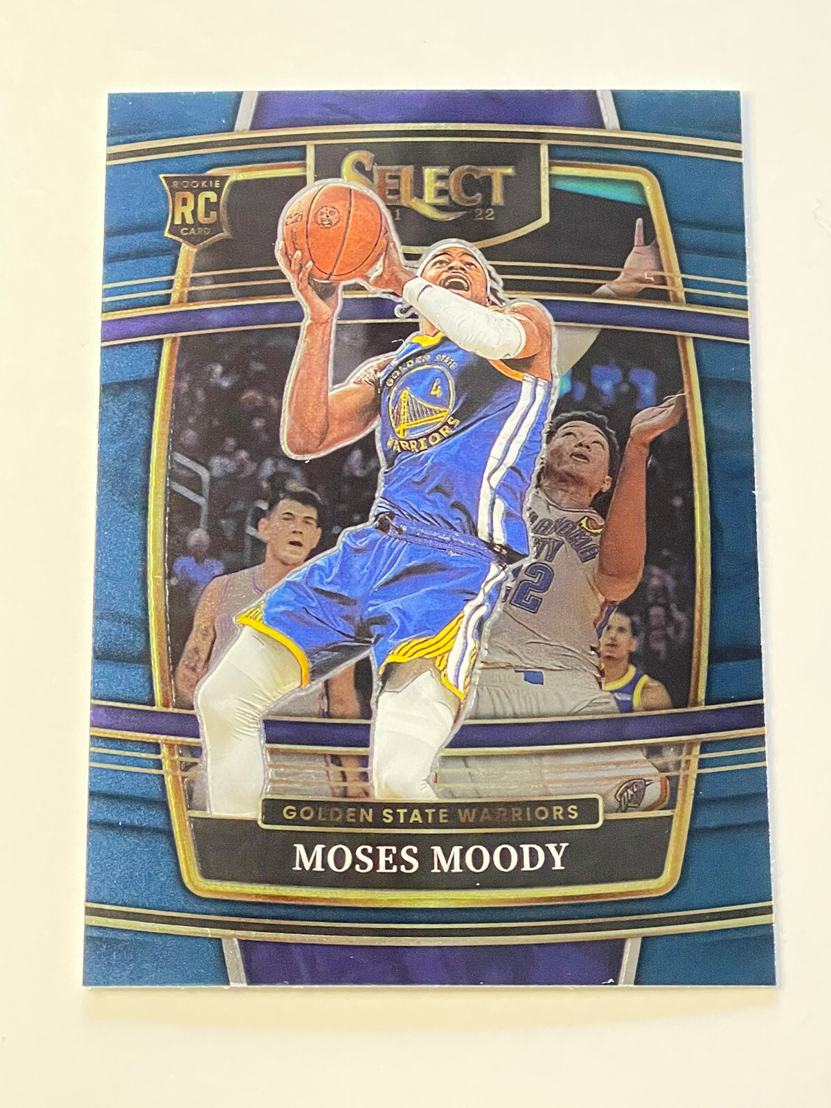2021-22 NBA Panini Select RC Rookie Moses Moody #62 P551