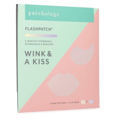 PATCHOLOGY FLASH PATCH WINK & A KISS 4-PC SET- A BEAUTY MUST HAVE