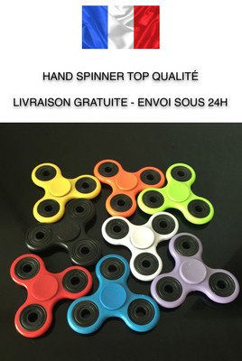 HAND SPINNER FIDGET TOUPIE HANDSPINNER JOUET ANTI-STRESS RELAX AUTISTE ADHD EDC 