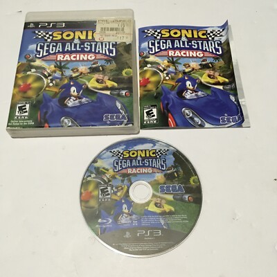 Sonic & All-Stars Racing: Transformed (Playstation 3 PS3) CIB COMPLETE & TESTED
