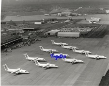 10x8 B&W Photo BAe 146 Quiet Trader TNT Fleet