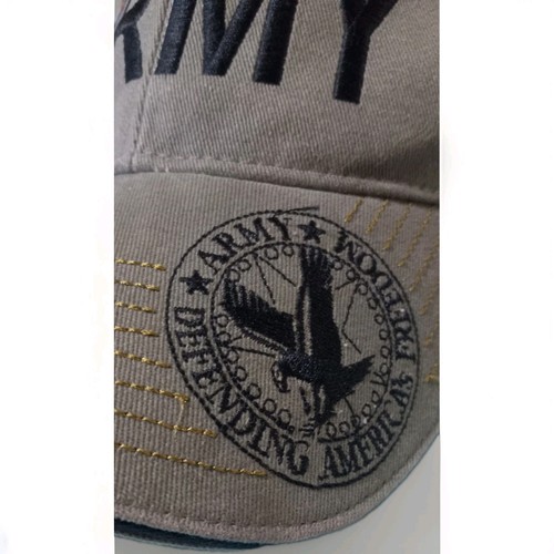Rothco Army Cap Herren Mütze - Defending Freedom bestickt Army grün verstellbar - Bild 2 von 4