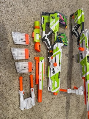 ONE (1) NERF N-Strike Longstrike CS-6 Modulus Blaster Rifle HARD TO FIND