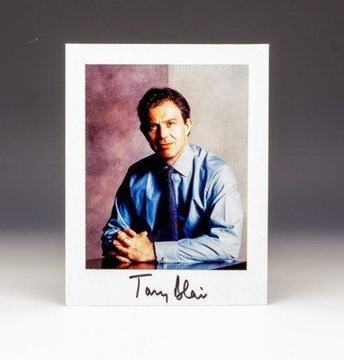 Rt Hon Tony Blair - Labour Premierminister & MP - signed Foto Autogramm