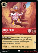 Daisy Duck - Trendy Traveler Lorcana TCG 12 - 115/204 Normal